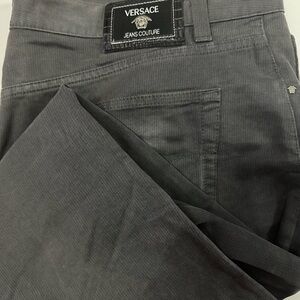 Men’s vintage Versace graphite grey